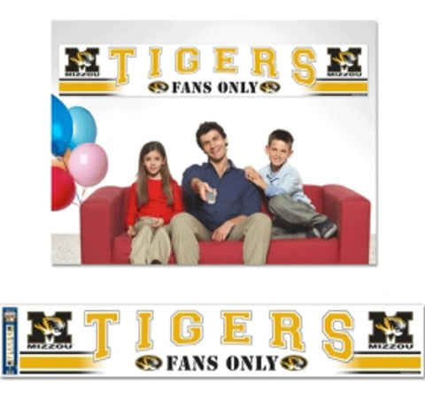 Missouri Tigers Banner 12x65 Party Style CO