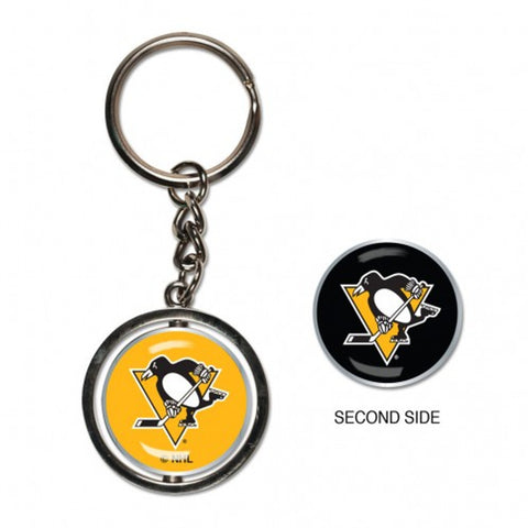 Pittsburgh Penguins Key Ring Spinner Style - Special Order