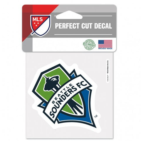 Seattle Sounders Decal 4x4 Perfect Cut Color