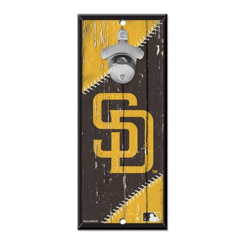 San Diego Padres Sign Wood 5x11 Bottle Opener - Special Order