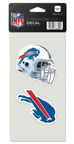 Buffalo Bills Set of 2 Die Cut Decals