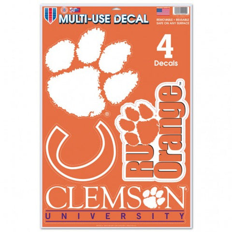 Clemson Tigers Decal 11x17 Ultra