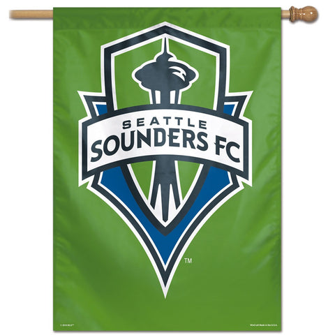 Seattle Sounders Banner 28x40 Vertical