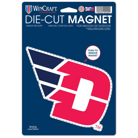 Dayton Flyers Magnet 6.25x9 Die Cut Logo Design Special Order