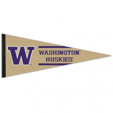 Washington Huskies Pennant 12x30 Premium Style