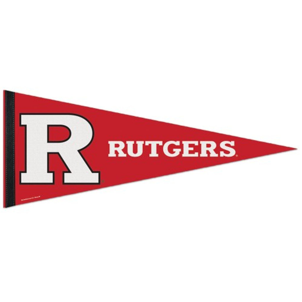 Rutgers Scarlet Knights Pennant 12x30 Premium Style
