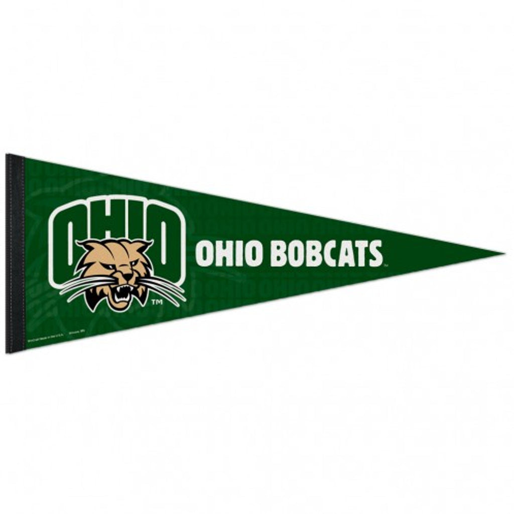 Ohio Bobcats Pennant 12x30 Premium Style - Special Order