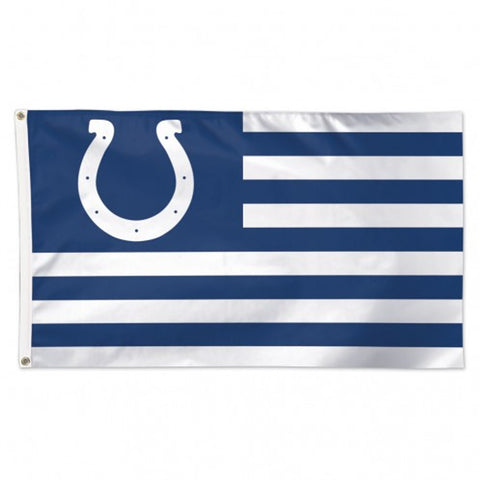 Indianapolis Colts Flag 3x5 Deluxe Americana Design