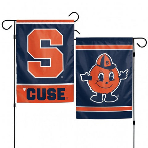 Syracuse Orange Flag 12x18 Garden Style 2 Sided