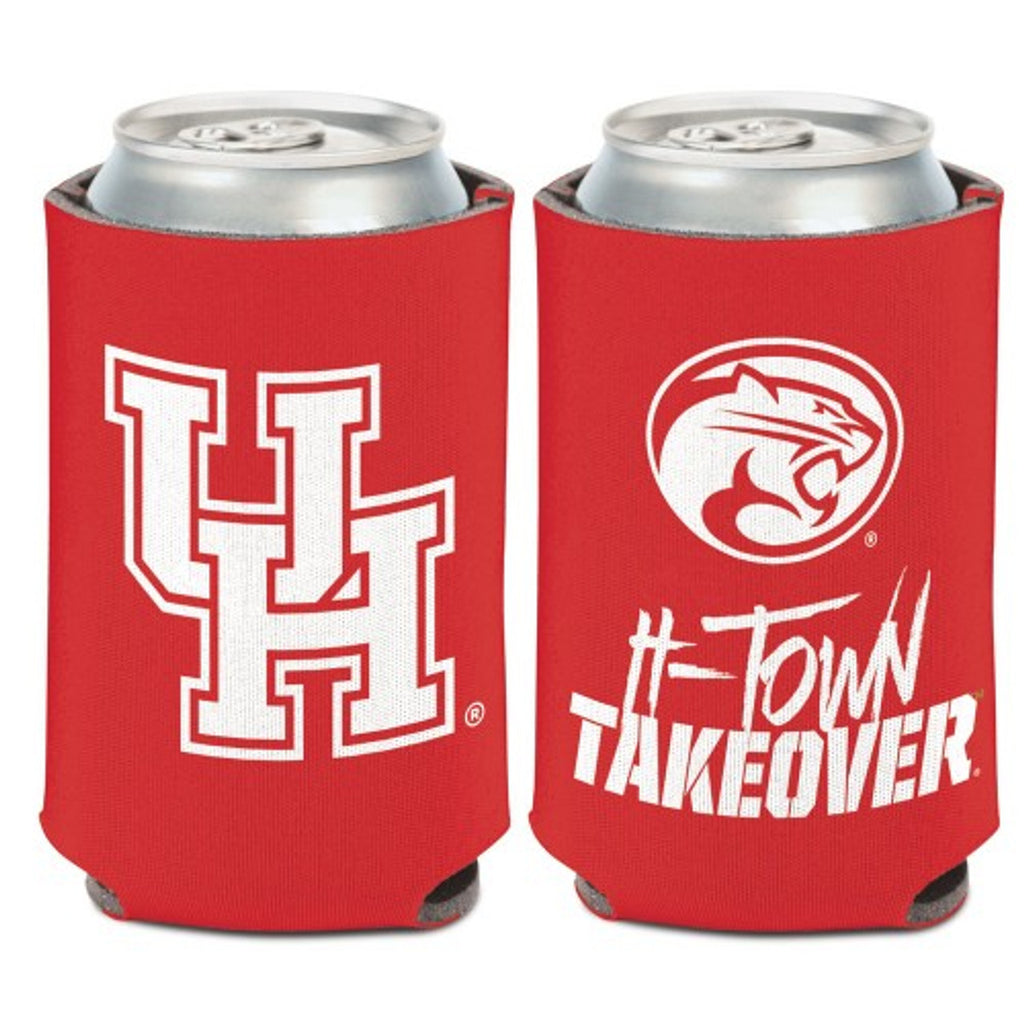 Houston Cougars Can Cooler Slogan Design Special Order