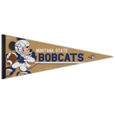 Montana State Bobcats Pennant 12x30 Premium Style Disney Design Special Order