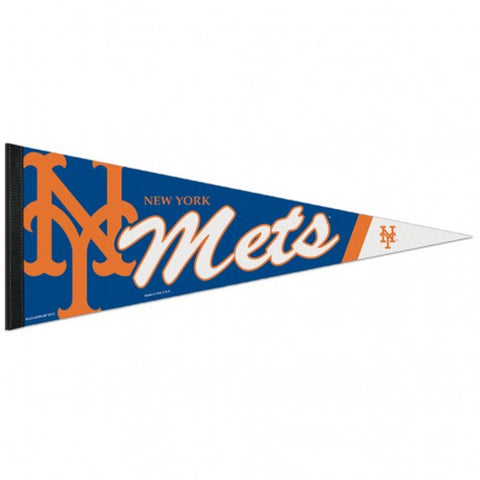 New York Mets Pennant 12x30 Premium Style - Special Order