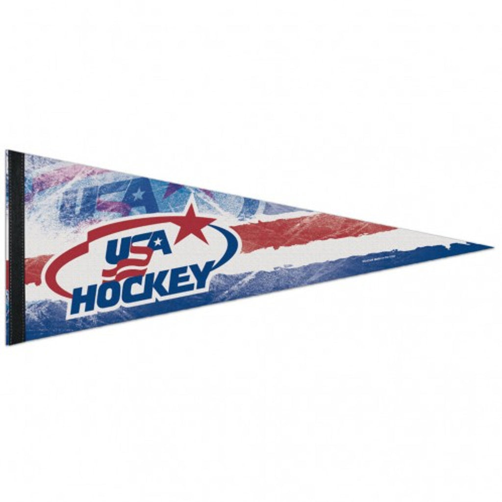 USA Hockey Pennant 12x30 Premium Style