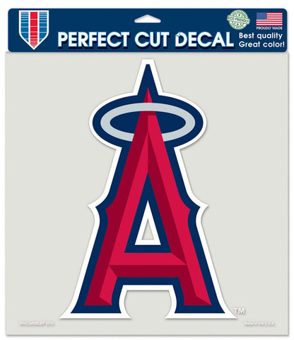 Los Angeles Angels Decal 8x8 Perfect Cut Color