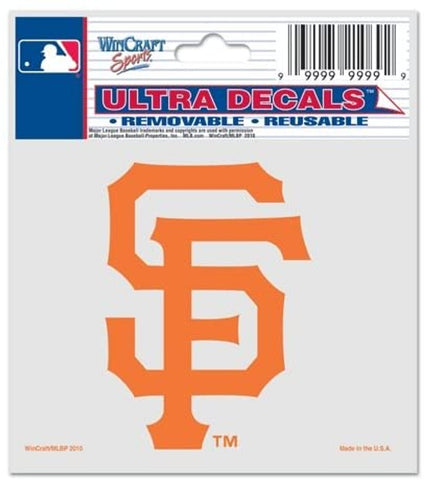 San Francisco Giants Decal 3x4 Multi Use