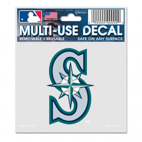 Seattle Mariners Decal 3x4 Multi Use