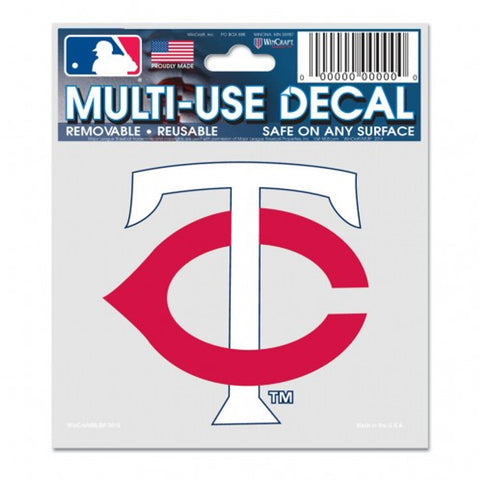 Minnesota Twins Decal 3x4 Multi Use