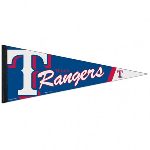 Texas Rangers Pennant 12x30 Premium Style - Special Order