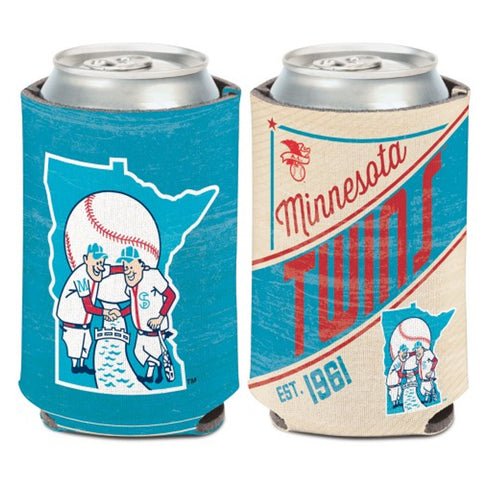 Minnesota Twins Can Cooler Vintage Design Special Order