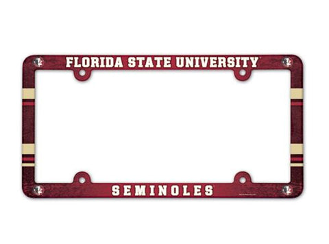 Florida State Seminoles License Plate Frame - Full Color