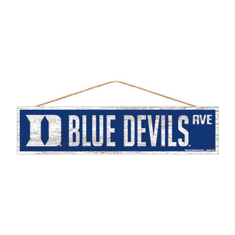 Duke Blue Devils Sign 4x17 Wood Avenue Design