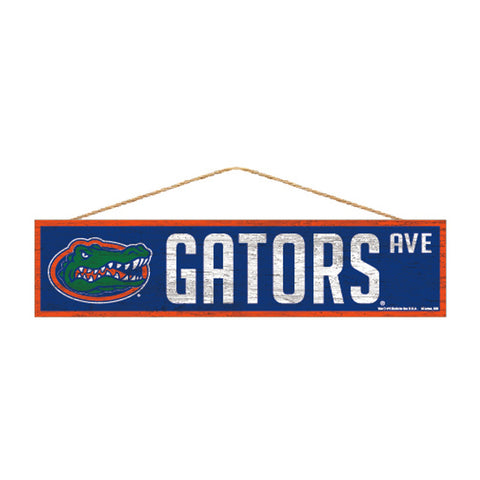 Florida Gators Sign 4x17 Wood Avenue Design - Special Order