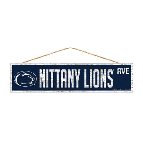 Penn State Nittany Lions Sign 4x17 Wood Avenue Design - Special Order