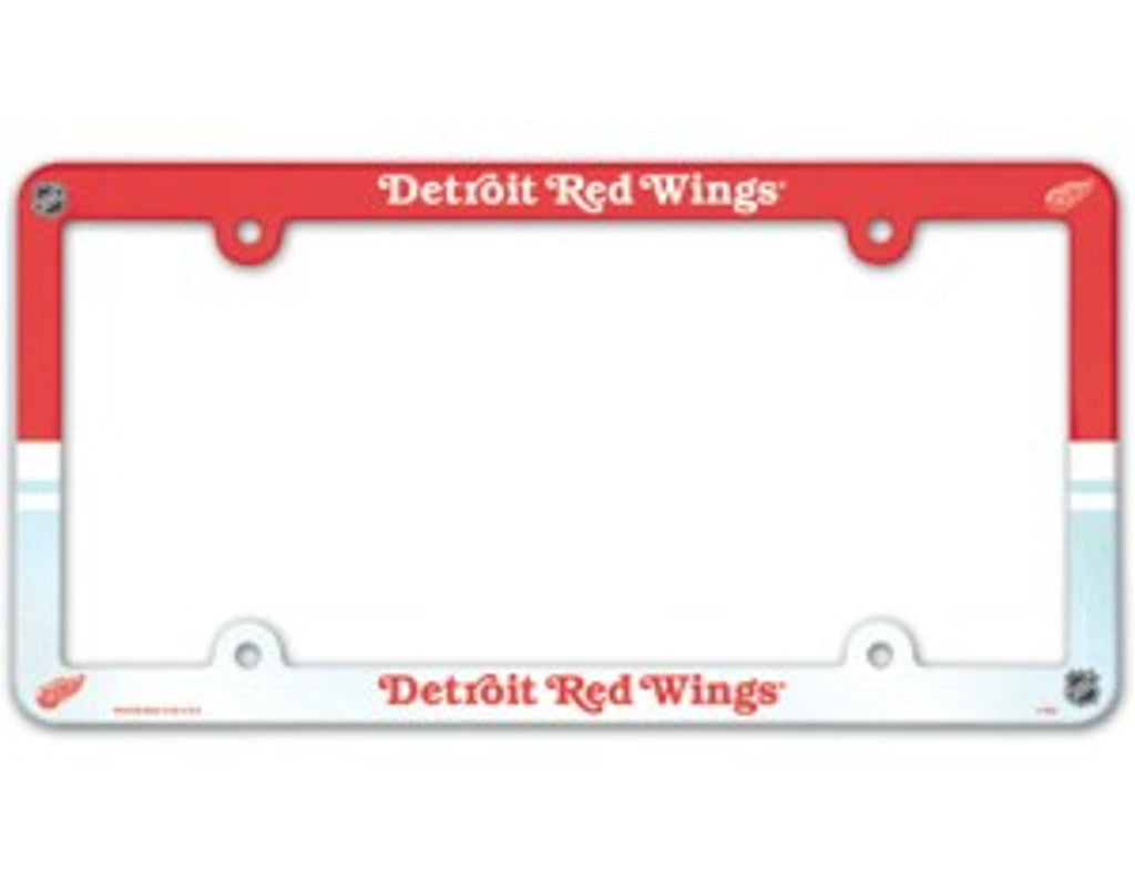 Detroit Red Wings License Plate Frame - Full Color