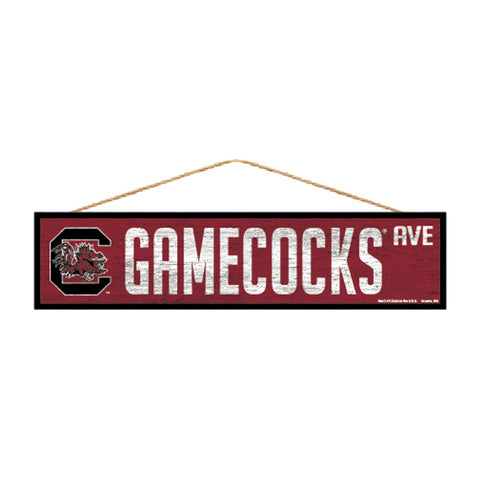 South Carolina Gamecocks Sign 4x17 Wood Avenue Design