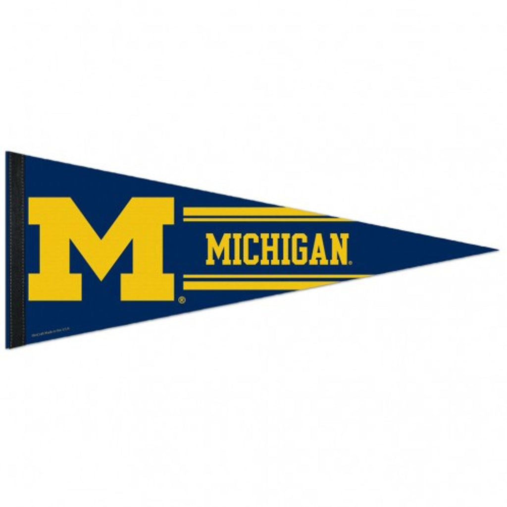 Michigan Wolverines Pennant 12x30 Premium Style - Special Order