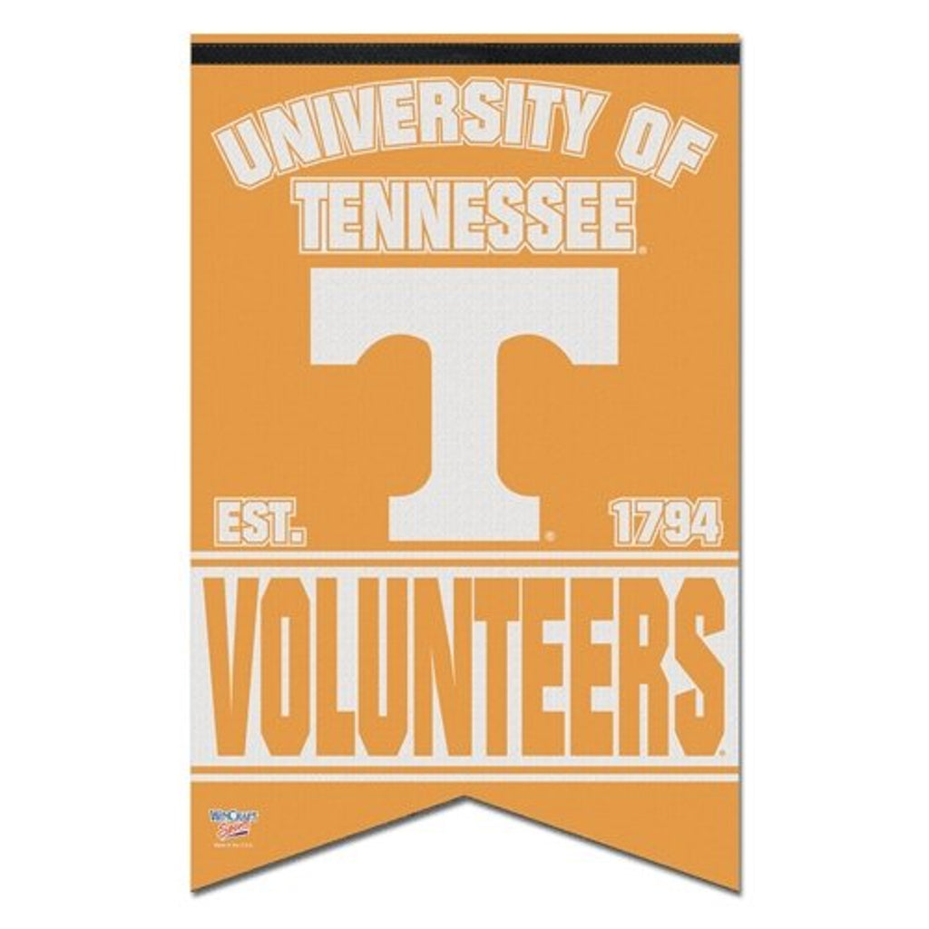 Tennessee Volunteers Banner 17x26 Pennant Style Premium Felt