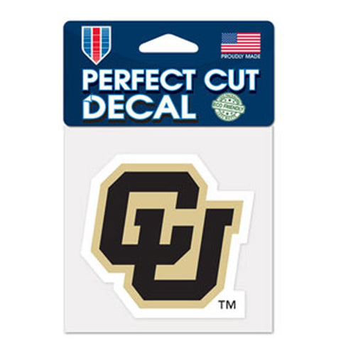 Colorado Buffaloes Decal 4x4 Perfect Cut Color - Special Order