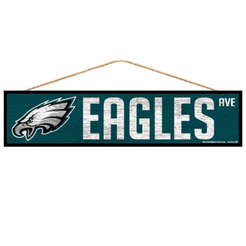 Philadelphia Eagles Sign 4x17 Wood Avenue Design