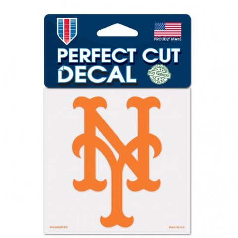 New York Mets Decal 4x4 Perfect Cut Color - Special Order