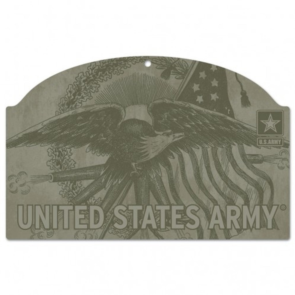 US Army Eagle 11x17 Wood Sign - Special Order
