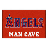 Los Angeles Angels Man Cave Starter Accent Rug - 19in. x 30in.
