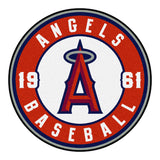 Los Angeles Angels Roundel Rug - 27in. Diameter