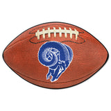 Los Angeles Rams  Football Rug - 20.5in. x 32.5in., NFL Vintage