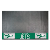 New York Jets Vinyl Grill Mat - 26in. x 42in., NFL Vintage