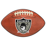 Las Vegas Raiders  Football Rug - 20.5in. x 32.5in., NFL Vintage