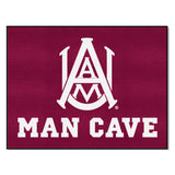Alabama A&M Bulldogs Man Cave All-Star Rug - 34 in. x 42.5 in.