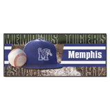 Memphis Tigers Baseball Runner Rug - 30in. x 72in.