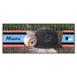 Miami Marlins Baseball Runner Rug - 30in. x 72in.