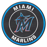 Miami Marlins Roundel Rug - 27in. Diameter