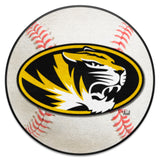Missouri Tigers Baseball Rug - 27in. Diameter