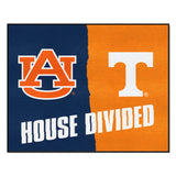 House Divided - Auburn / Tennessee Rug 34 in. x 42.5 in.