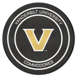 Vanderbilt Commodores Hockey Puck Rug - 27in. Diameter