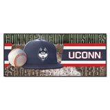 UConn Huskies Baseball Runner Rug - 30in. x 72in.
