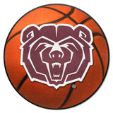 Missouri State Bears Basketball Rug - 27in. Diameter