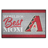 Arizona Diamondbacks World's Best Mom Starter Mat Accent Rug - 19in. x 30in.